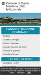 Mobile Screenshot of comune.cupra-marittima.ap.it